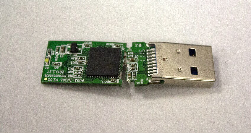 Broken USB Pendrive