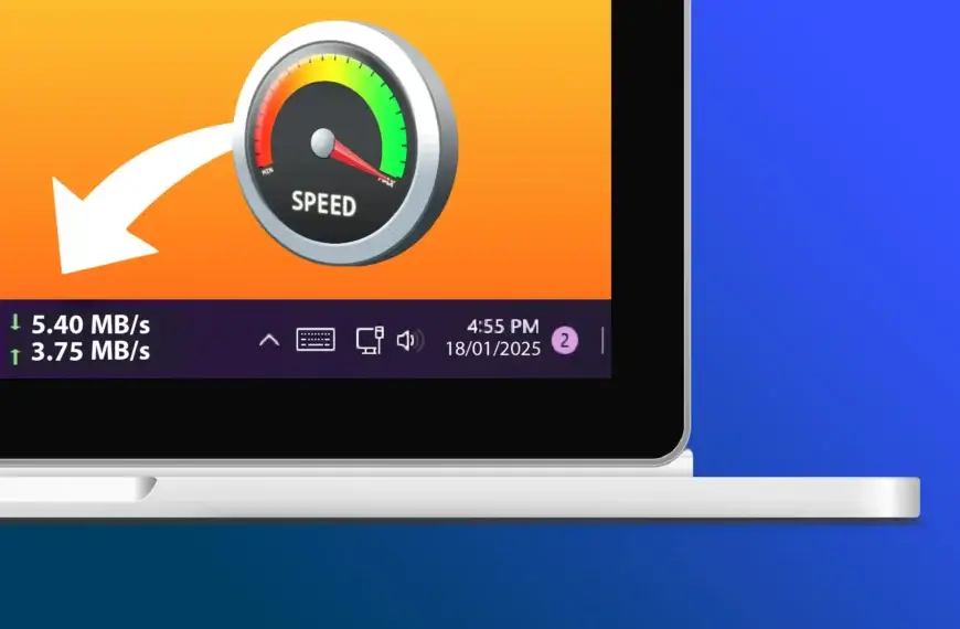 Internet speed meter